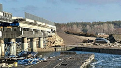 Российские войска нанесли удар по плотине Печенежского водохранилища в Харьковской области