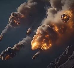 Человечеству осталось чуть больше 40 лет. Огромный астероид летит к земле.