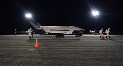 Впервые за 15 лет опубликовано фото из совершенно секретного космоплана X-37B