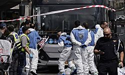 Четверо человек убито.  Стрельба на въезде в Иерусалим