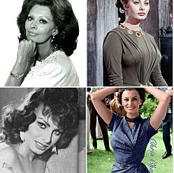  Софи Лорен - момент из жизни