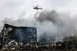 Атака РФ на Киев уничтожила склад и офис фармкомпании на $100 млн