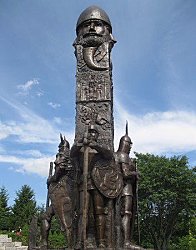 В США, на окраине или скорее на подступах к Трентону что в Нью Джерси, расположился совершенно необычный парк скульптур. 