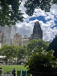 Bryant Park, New York. 