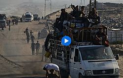 Газа покинули около 400 тысяч палестинцев