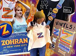 Зохран Мамдани, новый мэр Нью-Йорка, запустил собственную линейку одежды и сувениров под слоганом «ZOHRAN for New York City».