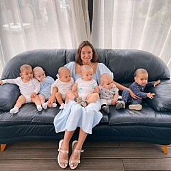 26-летняя грузинка Кристина Озтюрк и её 58-летний турецкий муж-миллионер Галип Озтюрк воспитывают 22 детей!