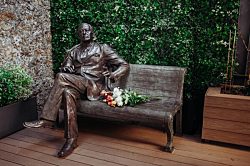 Открытие памятника Сергею Рахманинову в Париже