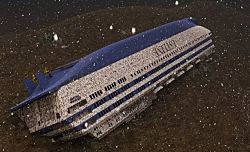 Россия развернула шпионскую базу на пароме, затонувшем в Балтийском море 30 лет назад