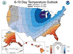 В декабре в США может наступить период самых экстремальных холодов на Земле.