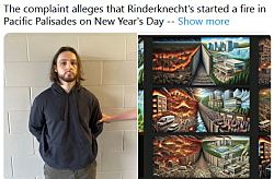 Жителю Флориды предъявлены обвинения в «злонамеренном» поджоге лесного массива Палисейдс, сообщают официальные лица.  