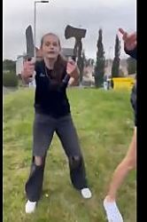 Шотландская девушка арестована за то, что защищала сестру от мигранта ножом