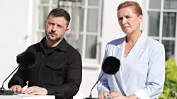 Зеленский передал Дании детали от разведки насчет инцидентов с дронами над королевством