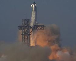 Корабль Starship Илона Маска взорвался над Индийским океаном