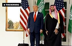 Саудовский принц обещает инвестировать 1 трлн долларов во время встречи с Трампом