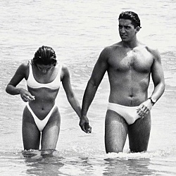 Пляжный отдых в Рио-де-Жанейро в 1990 году