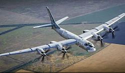 Вероятно, в воздухе 7 бортов Ту-95МС с аэродрома «Оленья», которые движутся в направлении пусковых рубежей.