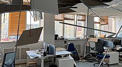 В результате российского удара по Киеву повреждено здание представительства ЕС